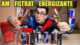 😲 AM FILTRAT diferite tipuri de ENERGIZANTE ⁉️ REZULTAT Neașteptat ❗Redbull, Tiger, Kong, Siti..