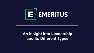 Insights into Leadership and Leadership Types