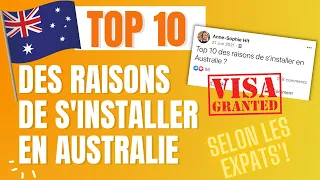 TOP 10 des raisons de s'installer en Australie