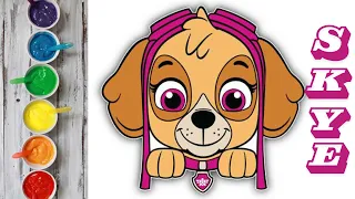 How to Draw Paw Patrol SKYE | Easy & Fun Drawing | #art #drawing #pawpatrol #cartoon