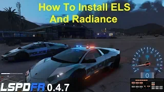 Installing ELS, Radiance, And A Lamborghini Police Car.