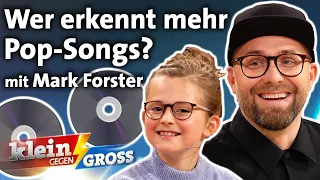 Helen (9) vs. Mark Forster: Wer erkennt mehr Popsongs in einem Mix? | Klein gegen Groß