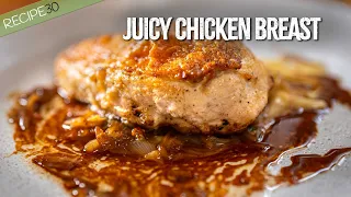 How I Cook the Perfect Chicken Breast Every Time (No More Dry or Rubbery Chicken!)