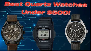 Power Ranking The Best Quartz Watches Under $500!