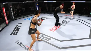 Amanda Nunes vs Darina Mazdyuk - UFC 4