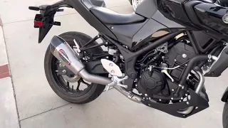 Yamaha mt03 yoshimura full exhaust