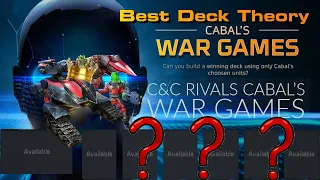 C&C Rivals Cabal's War Games May BEST DECK Discussion