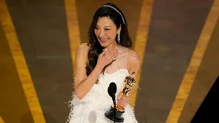 Oscars 2023: Michelle Yeoh wins best actress for 'Everything, Everywhere'