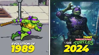 TMNT Evolution In Every GAMES 1989 - 2023