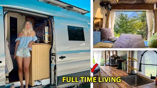 PERFECT Van Layout | LUXURY Van tour | Bathroom + 11K watts