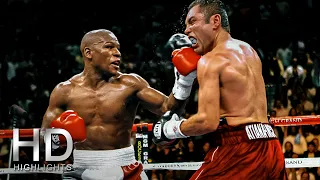 FLOYD MAYWEATHER VS OSCAR DELA HOYA | BEST QUALITY | HIGHLIGHTS