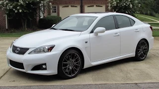2014 Lexus IS-F Start Up, Exhaust, Test Drive, and In Depth Review