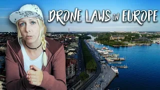 DRONE LAWS in EUROPE: Where and how can you legally fly? (Germany, Austria, Malta & Sweden)