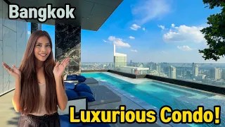 Touring a 2022 Bangkok Luxury Condo in Thailand
