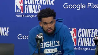 Karl-Anthony Towns after playoff elimination: 'Played with fire maybe a little too many times'