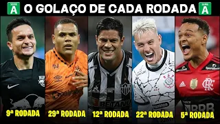 O GOLAÇO de CADA RODADA do Campeonato Brasileiro 2021 ● Da 1ªa 38ª