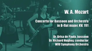 Mozart: Bassoon Concerto (Complete) in B-flat major KV. 191 [Live with Orchestra]