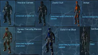 Dead Space 2 - All Multiplayer Suits