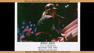 Elton John - Bennie and the Jets - Sheffield 1985 - *SPECIAL REMASTER*