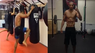 Edson Barboza MMA Training