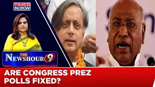 Congress Presidential Election Voting Concludes | Fair Polls Or Fixed Match? | The Newshour Debate