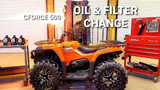 CFMOTO CFORCE 500 Oil Change | All CFORCE 500/400 Year Models