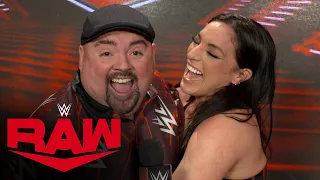 Raquel Rodriguez celebrates her big win with Gabriel Iglesias: Raw exclusive, Feb. 19, 2024