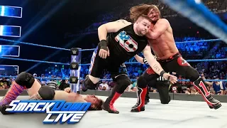 Kevin Owens vs. AJ Styles vs. Chris Jericho — U.S. Title Match: SmackDown LIVE, July 25, 2017