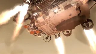"Burning Through The Sky" (Mars Rover landing + Queen)