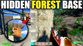I Lived in a Hidden Forest Base - Rust Console Edition