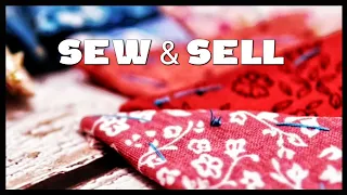 Sew & Sell┃How to use small fabric pieces to make Extra money