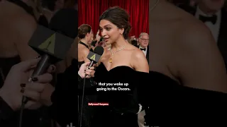 #deepikapadukone  is all excited as she presents musical performance for #rrr  at #oscars #viral