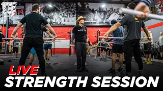 LIVE Strength Session Coached By Mike Burgener