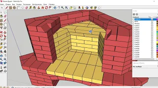 3.Угловой камин под облицовку. Видео порядовка.