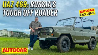 EXCLUSIVE! UAZ 469 review - PUBG off-roader driven in India! | First Drive | Autocar India