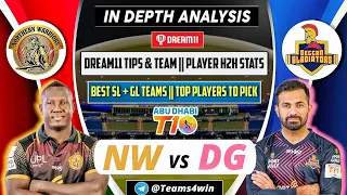 NW vs DG, NW vs DG Prediction, NW vs DG Player Stats, NW vs DG Dream11 Team, DG vs NW T10 Team Today