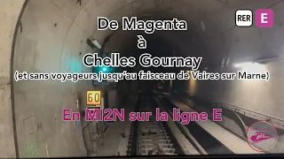 De Magenta à Chelles Gournay et sans voyageurs jusqu'au faisceau de Vaires sur Marne