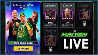 STORY M4 #2  - WWE Mayhem live