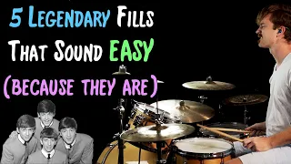 5 Legendary Fills that Sound Easy (because they are)