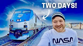 35hrs on Amtrak Pacific Sleeper Train from LA to Seattle *The Coast Starlight*