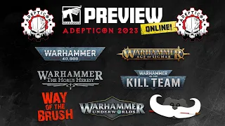 Warhammer Preview Live from Adepticon 2023 #tabletopgaming