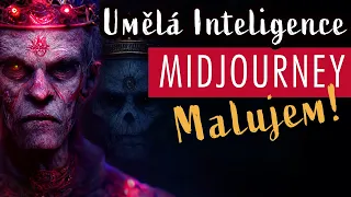 MIDJOURNEY AI Tutoriál | Návod na malování pomocí umělé inteligence | CZ/SK