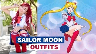 Outfits Inspired By Anime Sailor Moon l Outfits Based on Characters l Anime Outfits Closet Cosplay