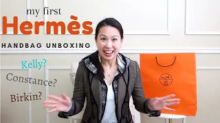 My First Hermes Handbag Unboxing | K B or C?!