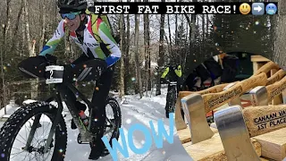 MY FIRST FAT BIKE RACE! 🥶🔥