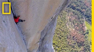 See First Video of Most Dangerous Rope-Free Climb Ever (Alex Honnold) | National Geographic