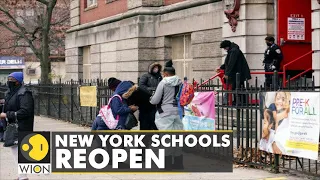 Schools in New York City reopens amid a surge in COVID-19 cases driven by Omicron | English News