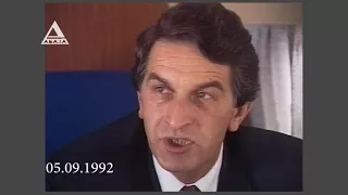 Интервью Вл. Ардзинба 05-09-1992г