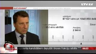 Prezidenta vēlēšanas. Telefonintervija ar Raimondu Vējoni.