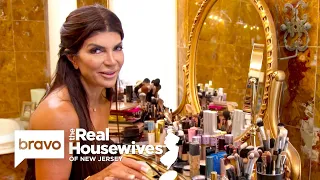 Make-up Artist or Housewife? Step Inside Teresa Giudice's Overflowing Vanity | RHONJ